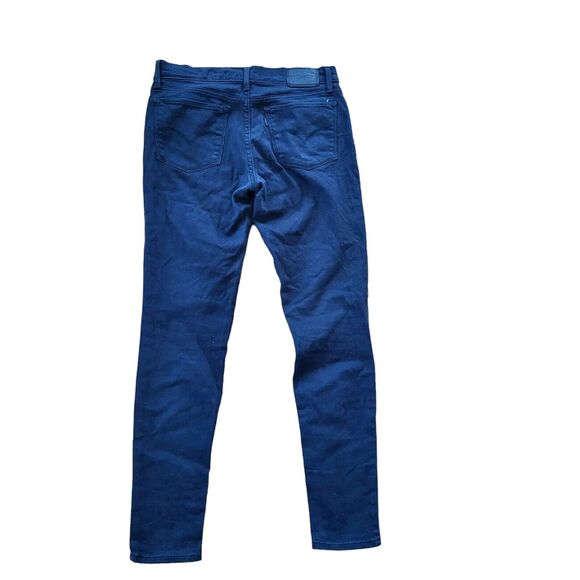 Levi's 710 super skinny solid black jeans, size 29 - Picture 2 of 6